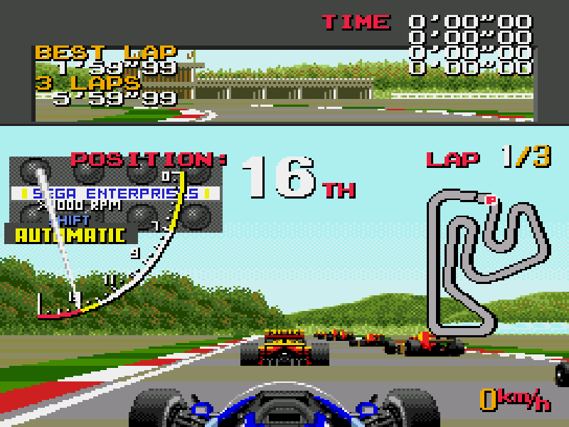 Ayrton Senna's Super Monaco GP 2