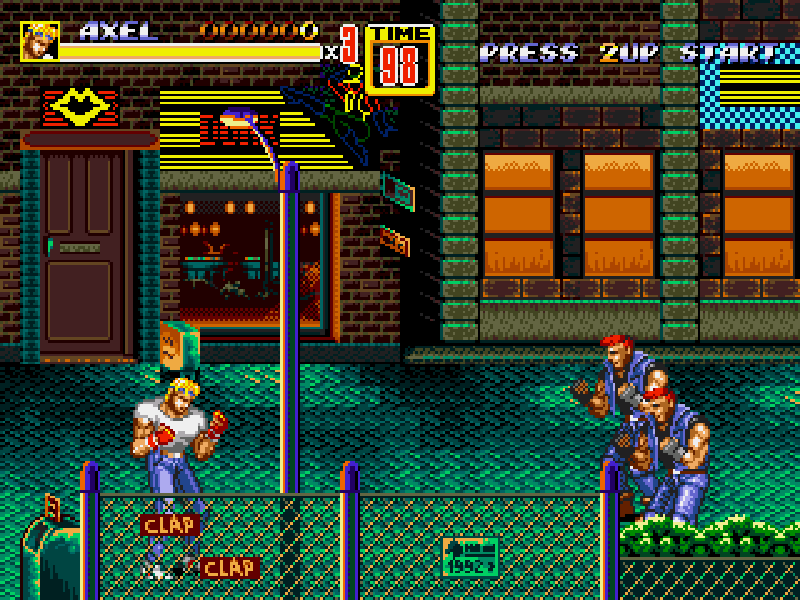 Streets Of Rage 2 (Bare knuckle 2) / Rues de la rage 2 (Poings nus 2)