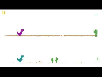 2 Player Dino Run