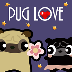 Pug Love / Amour carlin