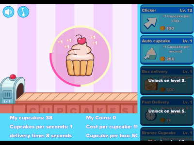 Cupcake Clicker