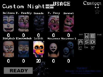 FNAF Ultimate Custom Night