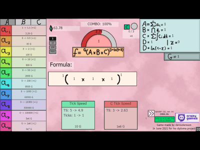 Formula Upgrade Idle