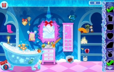 Ice Princess Hidden Objects / Objetos ocultos da princesa do gelo