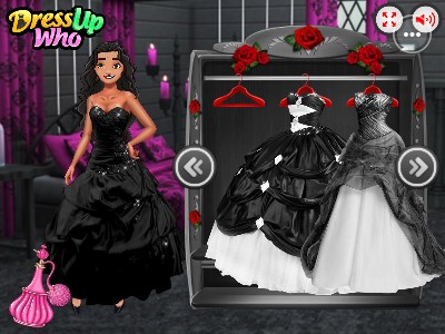 Princess: Black Wedding Dresses