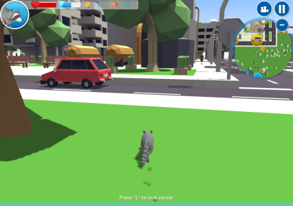 Raccoon Adventure: City Simulator 3D