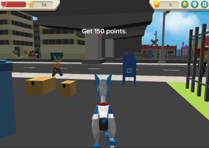 Robot Dog City Simulator