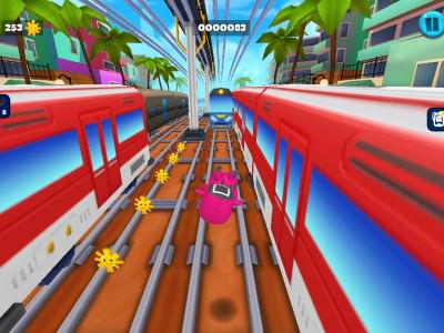 Subway Surf: Tintenfisch-Spiel