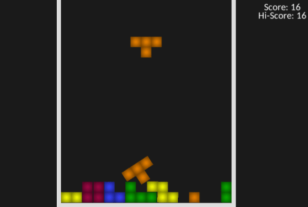 Tetris with Physics