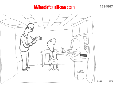 Whack Your Boss / Schlagen Sie Ihren Chef