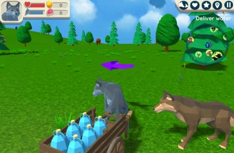 Wolf Simulator / Wolfsimulator