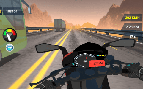 Highway Motorcycle / Motocicleta na pista