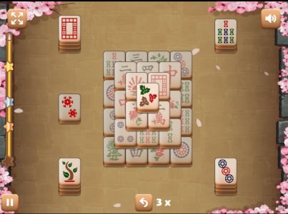 Mahjong Flowers (Mahjong Blumen)