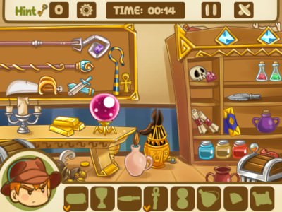 Hidden Objects: Mysterious Artifacts / Versteckte Objekte: Geheimnisvolle Artefakte