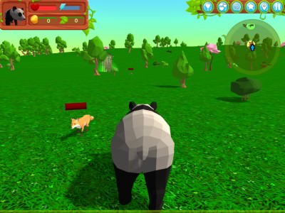 Panda Simulator 3D / Simulateur de panda 3D