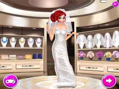 Princess Wedding Dress Up / Princesa casamento vestir-se