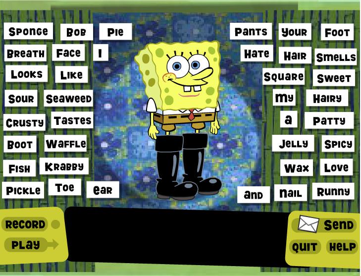 Squeaky Boot Blurbs / Bob Esponja - Botas Squeaky