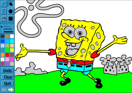 SpongeBob Coloring Book / Bob Esponja - Livro Colorido