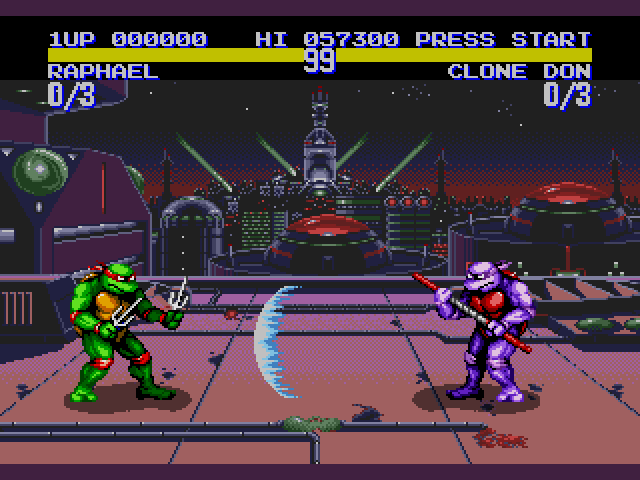 TMNT: Tournament Fighters Sega