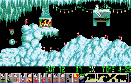 Xmas Lemmings